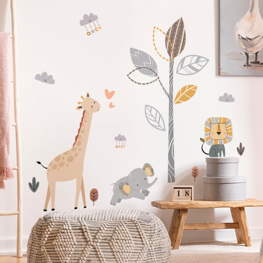 Kids Bedroom Mini Me Ltd | Cartoon Animal Friends Wall Sticker