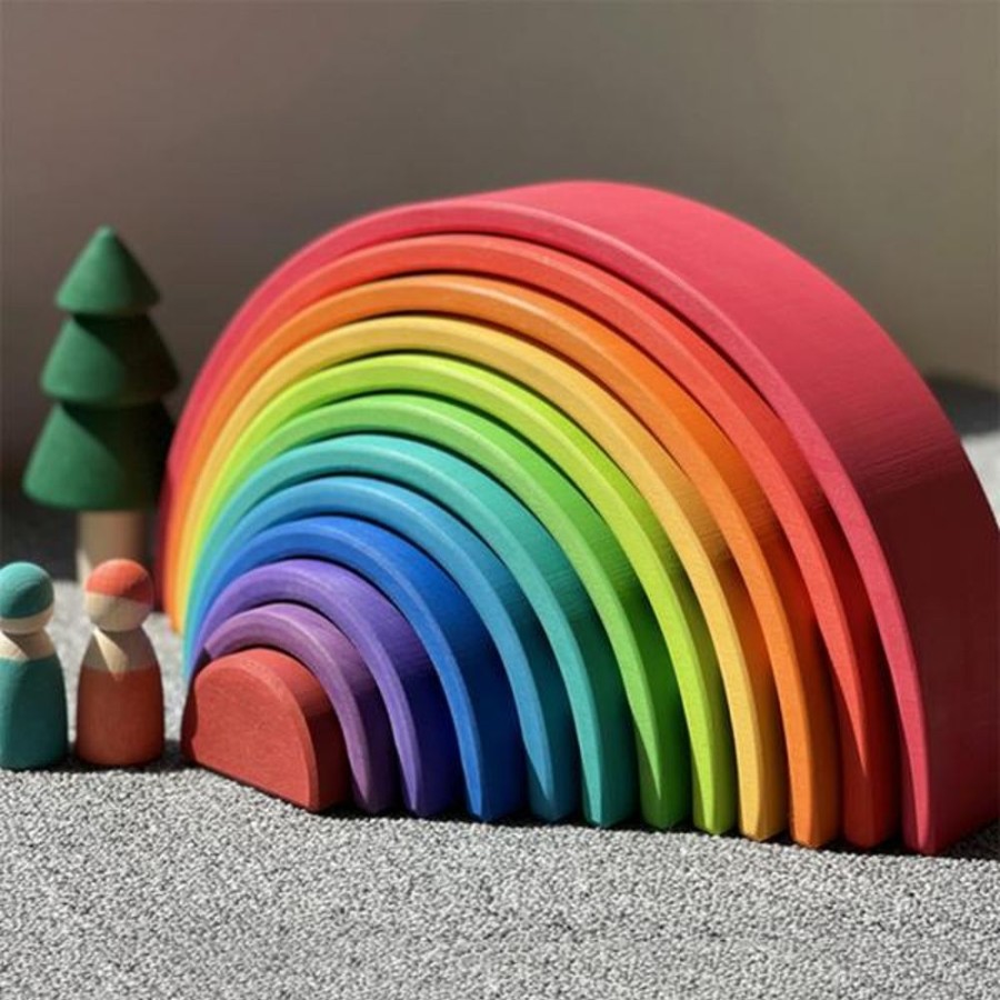 Toy Mini Me Ltd | Beechwood Rainbow Blocks