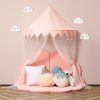 Kids Bedroom Mini Me Ltd | Hanging Bed Canopy Room Decor -Peach Pink