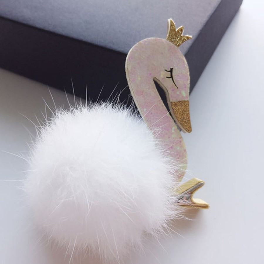 Accessories hair accessories | Swan Hair Clip-Lily