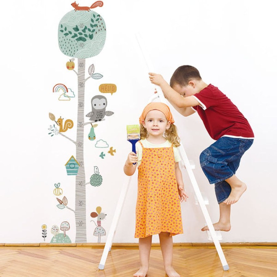 Kids Bedroom Mini Me Ltd | Growth Chart Wall Sticker - Tree