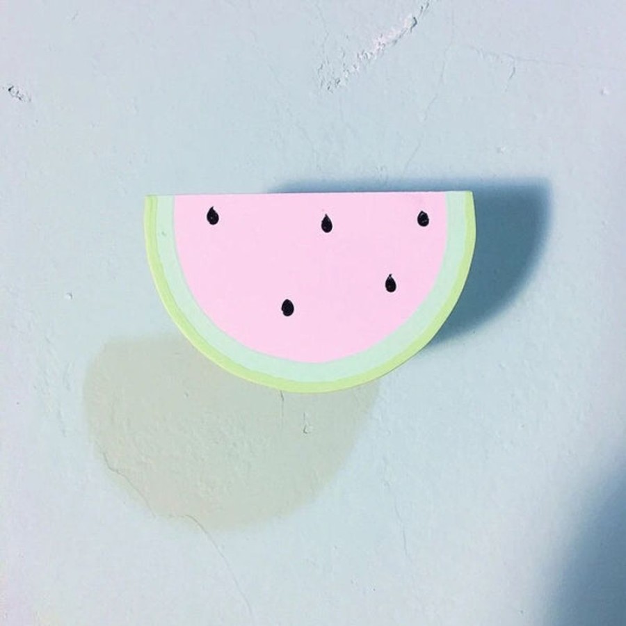 Kids Bedroom Mini Me - About love | Pink Watermelon Hook / Hanger-Handmade (2/Box)