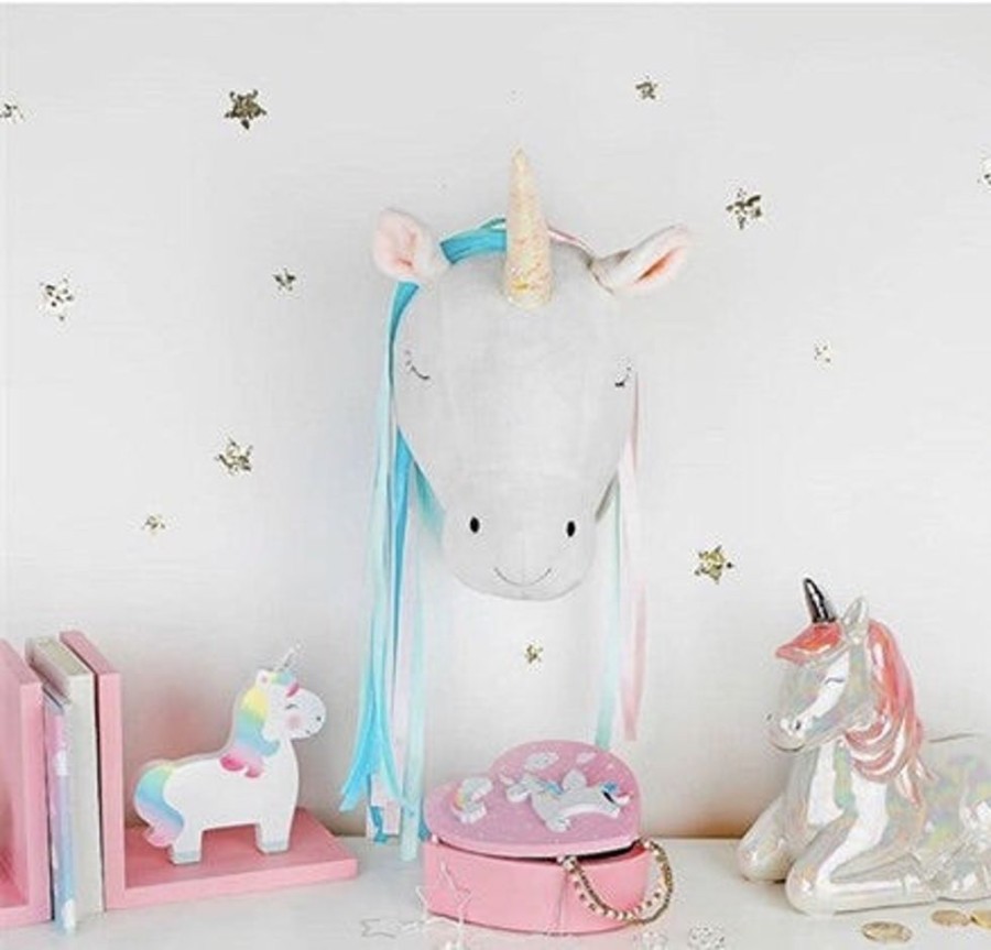 Kids Bedroom Mini Me Ltd | Unicorn Head Wall Decoration