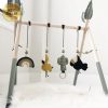 Baby Mini Me Ltd | Charlie Wooden Baby Gym With 4 Felt Toys