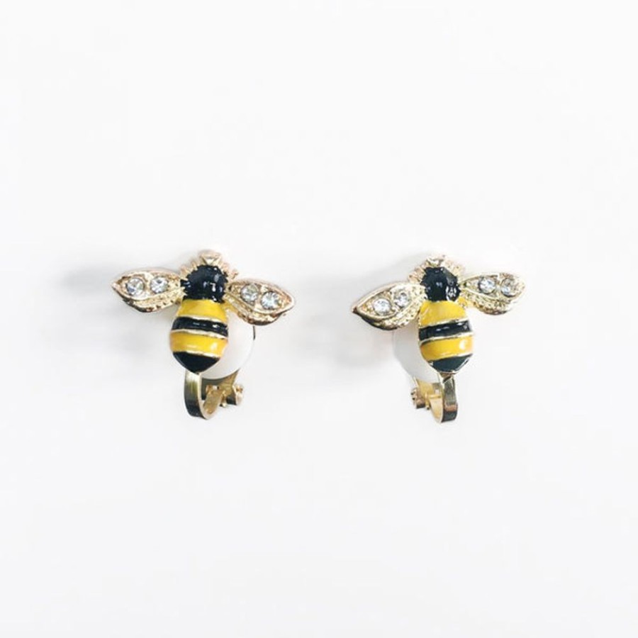 Accessories Mini Me Ltd | Bee Earrings For Kids