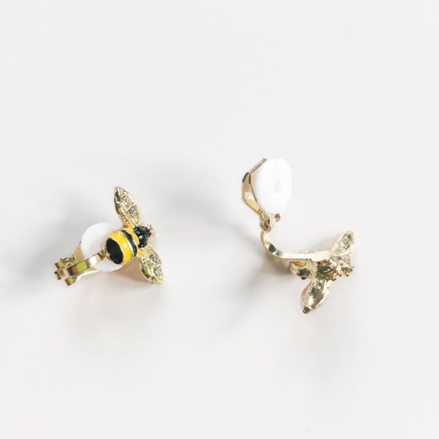 Accessories Mini Me Ltd | Bee Earrings For Kids