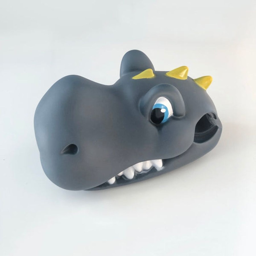 Ride On Mini Me Ltd | Scootaheadz Dinosaur - Dark Grey