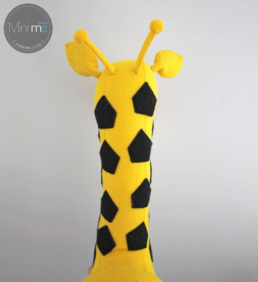 Kids Bedroom Mini Me Ltd | Giraffe-Felt Animal Head /Hand Made Room Deco