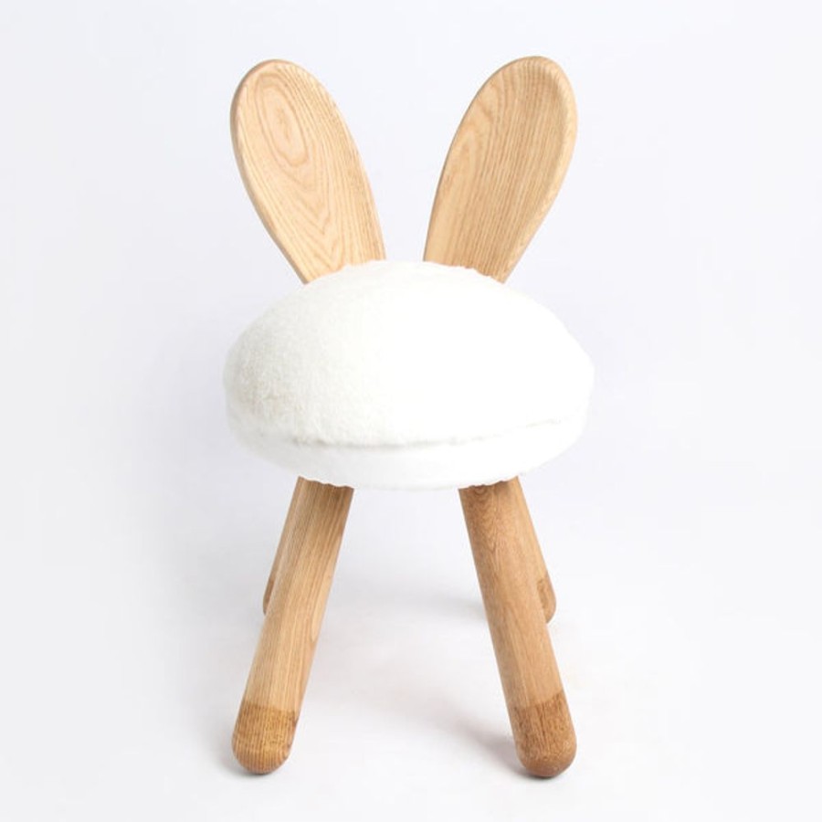 Kids Bedroom Mini Me Ltd | Pre Order- Rabbit Handmade High Quality Wooden Chair