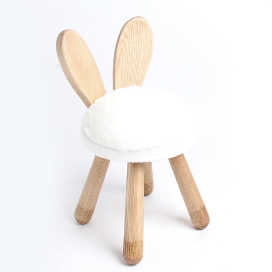 Kids Bedroom Mini Me Ltd | Pre Order- Rabbit Handmade High Quality Wooden Chair