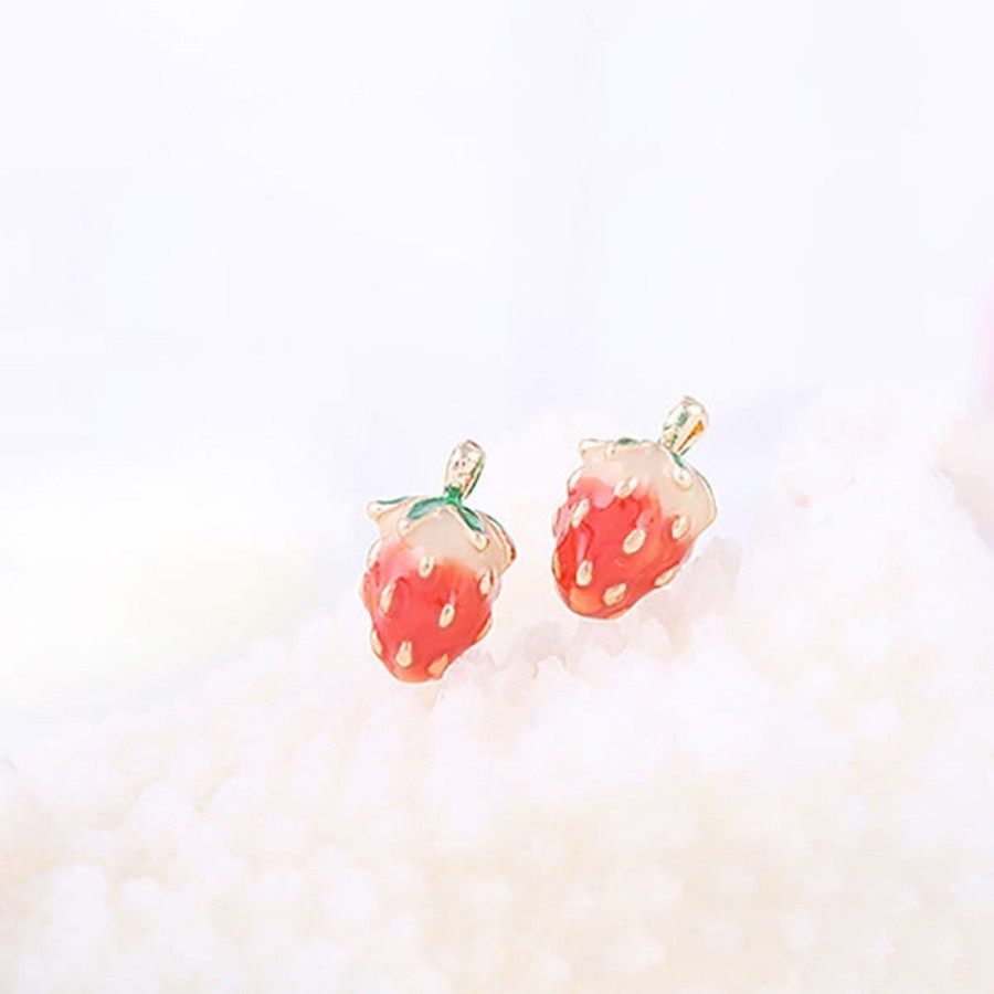 Accessories earrings | Strawberry Earrings For Kids