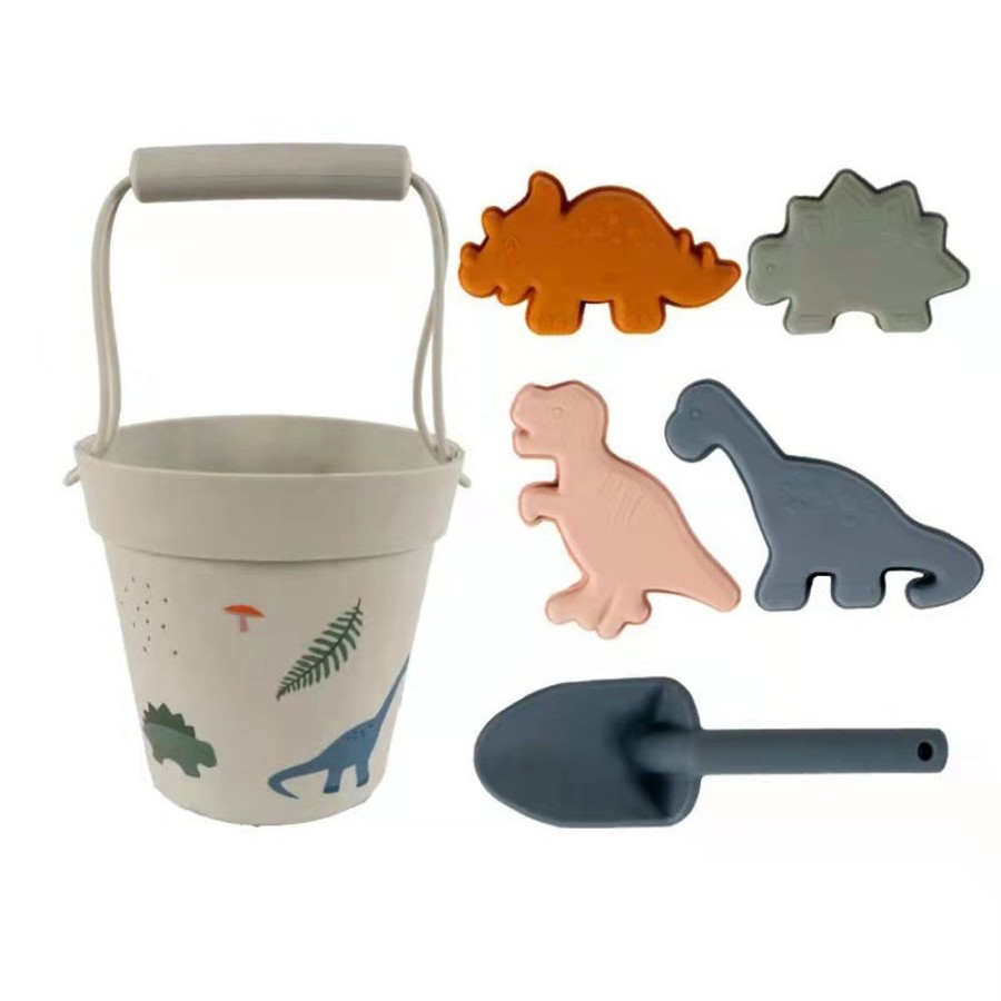 Toy Mini Me Ltd | Silicone Beach Sand Toy Set - Dino