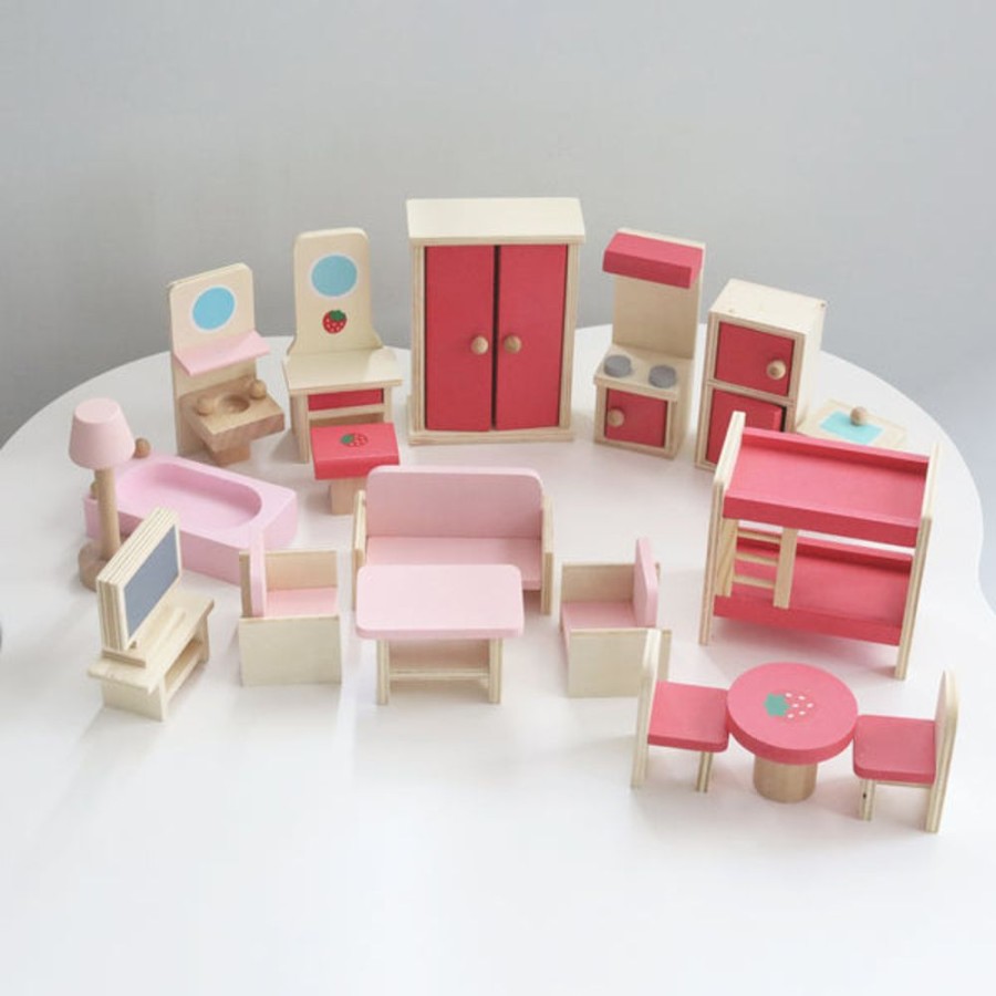 Toy Mini Me Ltd | Doll House Furniture Full House Set