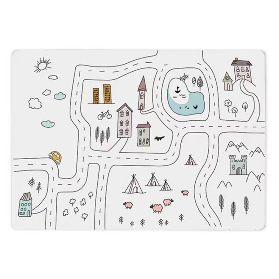 Kids Bedroom Mini Me Ltd | Soft Country Road Rug