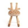 Kids Bedroom Mini Me Ltd | Giraffe-Handmade High Quality Wooden Kids Chair