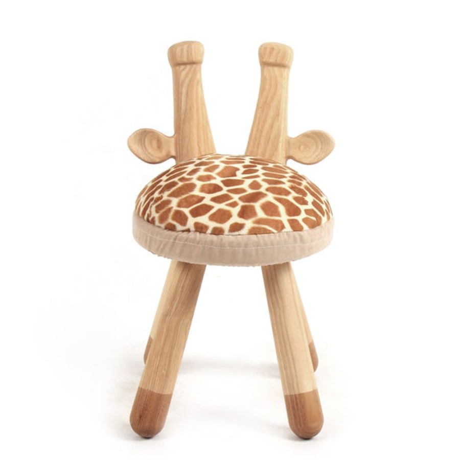 Kids Bedroom Mini Me Ltd | Giraffe-Handmade High Quality Wooden Kids Chair