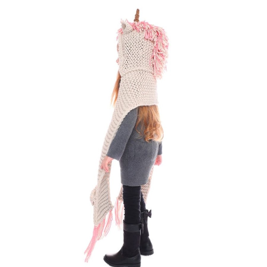 Accessories Mini Me Ltd | Unicorn Kids Knitted Hat (2Y-6Y)