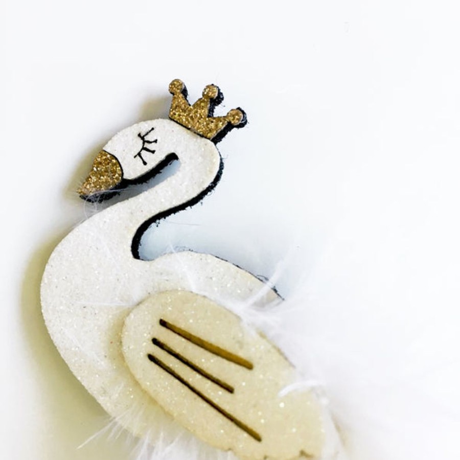 Accessories hair accessories | Swan Hair Clip -Anna