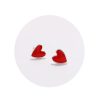 Accessories Mini Me Ltd | Heart Shape Silver Earrings