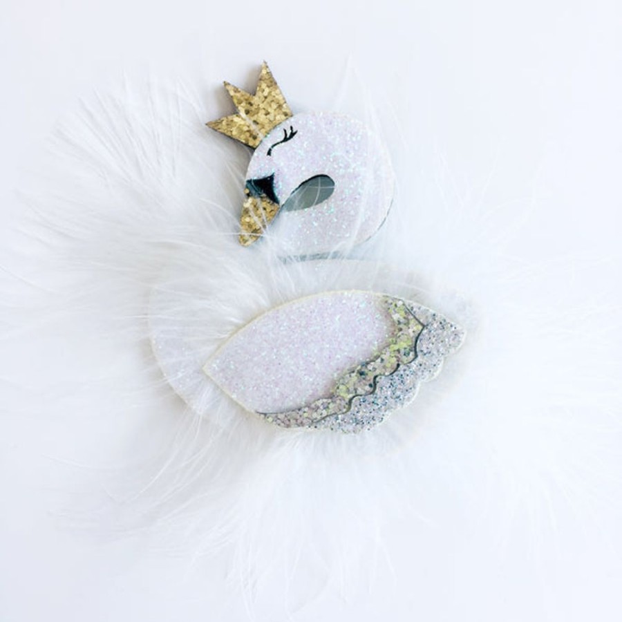 Accessories hair accessories | Swan Hair Clip -Pure