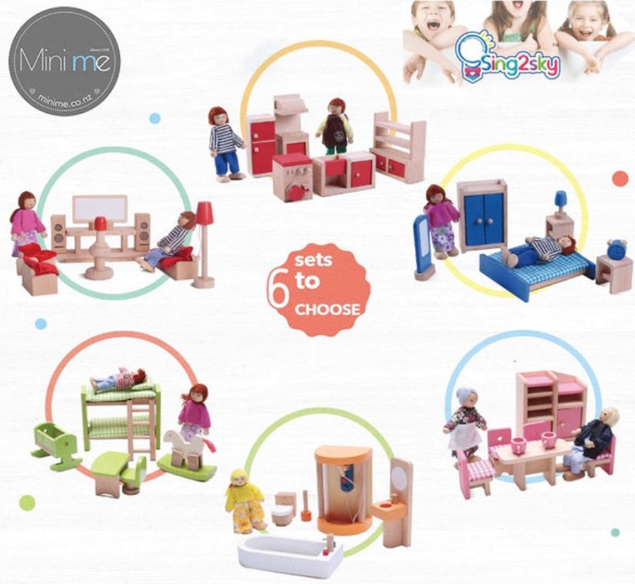 Toy Mini me | Dolls House Furniture - 6 Sets To Choose