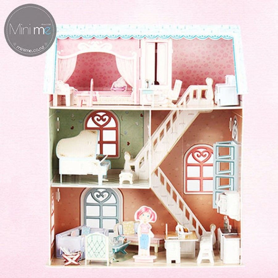 Toy Mini Me Ltd | 3D Paper Puzzle Dream Dollhouse- Pianist'S Home