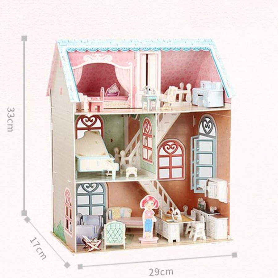 Toy Mini Me Ltd | 3D Paper Puzzle Dream Dollhouse- Pianist'S Home