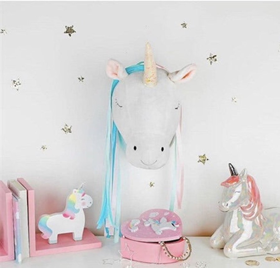 Kids Bedroom Mini Me Ltd | Unicorn Head Wall Decoration