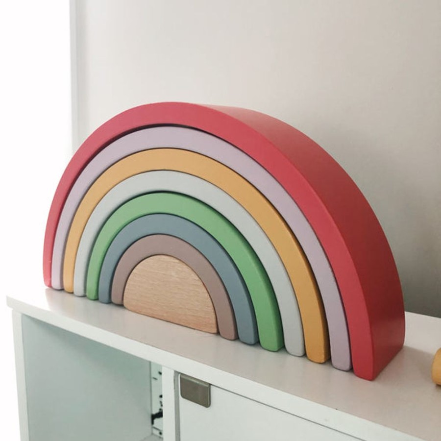 Toy Mini Me Ltd | Mini Me Wooden Rainbow